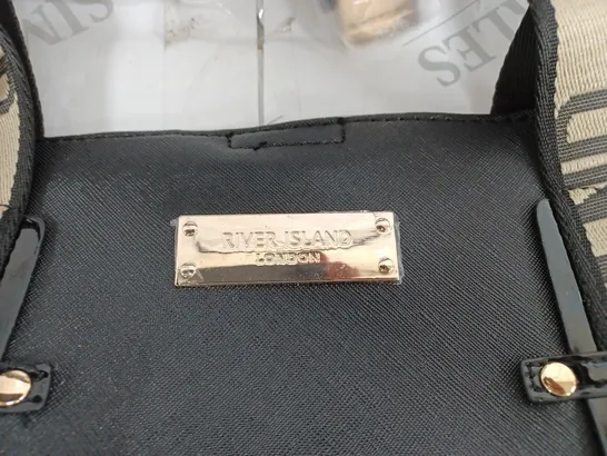 RIVER ISLAND LARGE HAND BAG