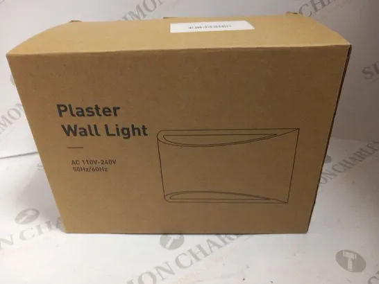 BOXED PLASTER WALL LIGHT AC 110V-240V 