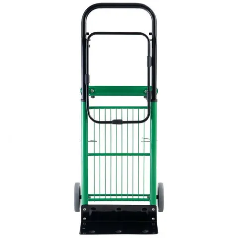 BOXED COSTWAY 2-IN-1 PLATFORM TROLLEY ADJUSTABLE HAND TRUCK