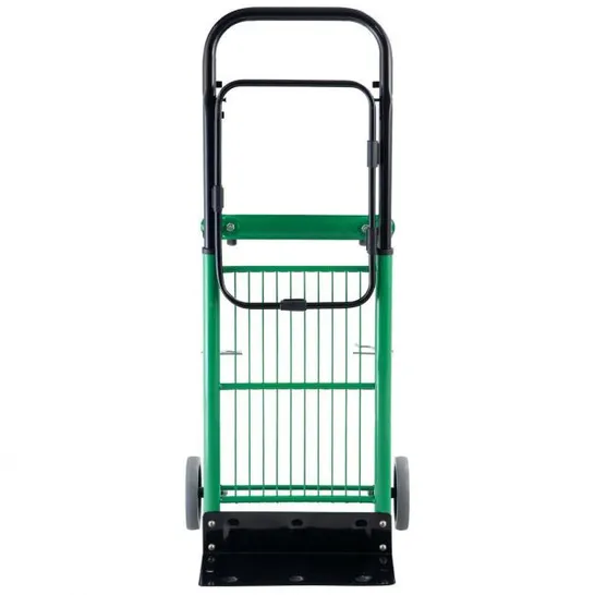 BOXED COSTWAY 2-IN-1 PLATFORM TROLLEY ADJUSTABLE HAND TRUCK