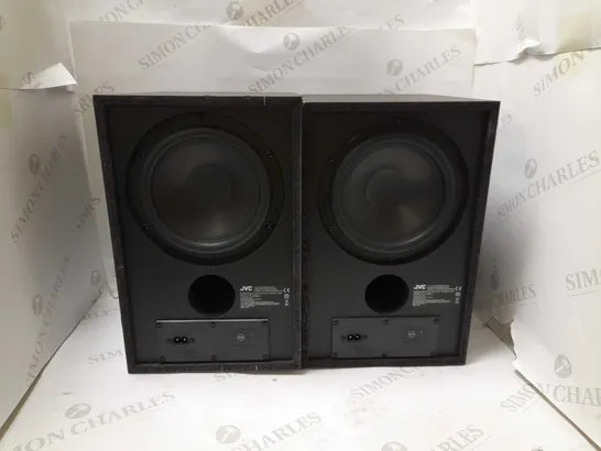 JVC 2.1CH WIRELESS SUBWOOFERS IN BLACK