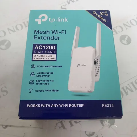 BOXED TP-LINK MESH WI-FI EXTENDER AC1200
