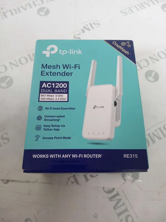 BOXED TP-LINK MESH WI-FI EXTENDER AC1200