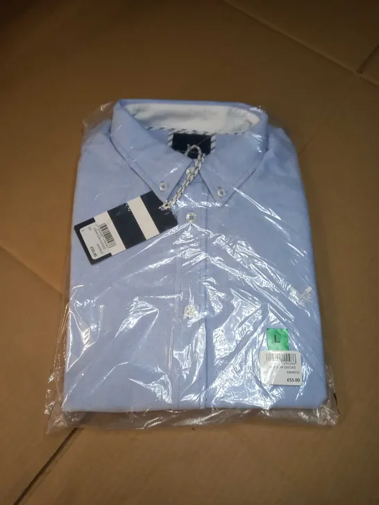 PACKAGED CREW CLOTHING COMPANY SKY CREW SLIM SHIRT - LARGE