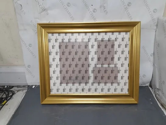 LARGE GOLD BORDERED PICTURE FRAME - BOXED 