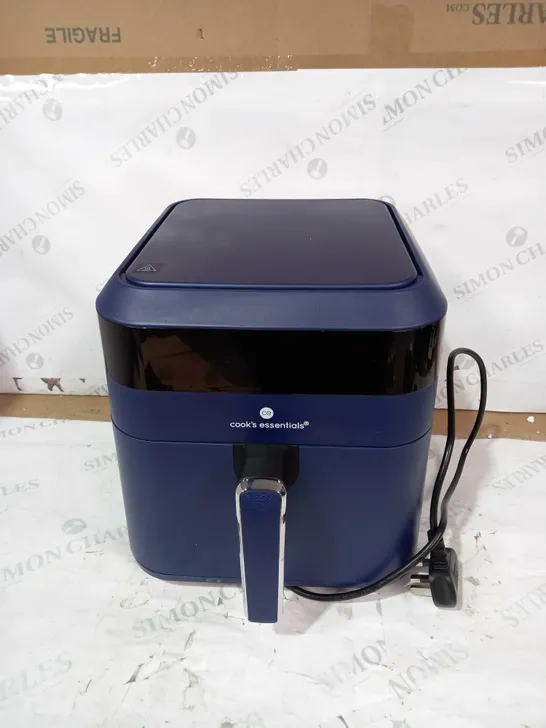 BOXED COOK'S ESSENTIALS 5.8L AIR FRYER NAVY