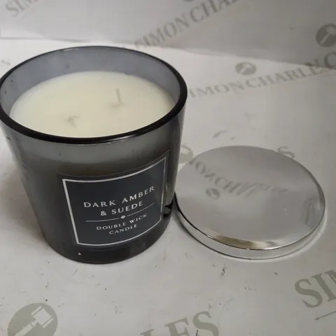 DARK AND AMBER SUEDE 380G CANDLE