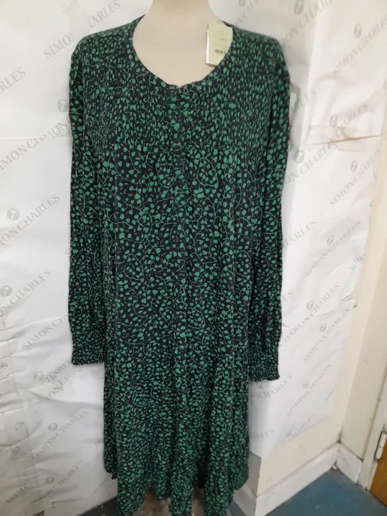 MONSOON MAXI DRESS BLUE/GREEN SIZE XL