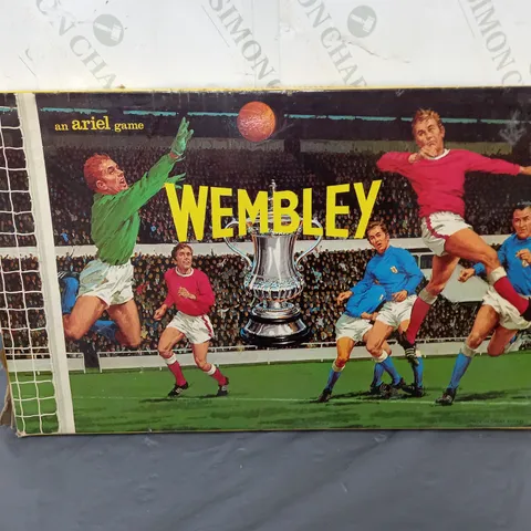 BOXED THE GAME OF WEMBELY BOARDGAME