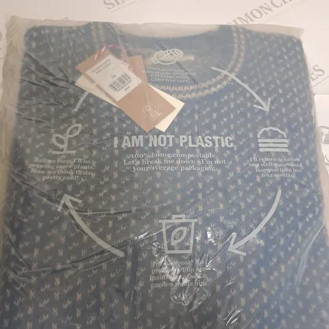 WOOLOVERS STITCH JUMPER SIZE L