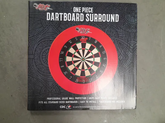 BOXED SHOT ONE PIECE DARTBOARD SURROUND