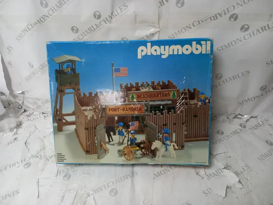 BOXED PLAYMOBIL FORT 3419