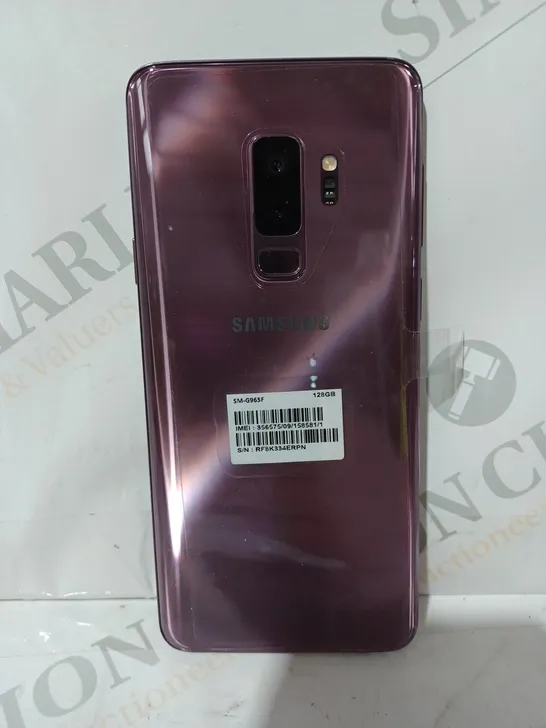 BOXED SAMSUNG GALAXY S9+ SMARTPHONE SM-G965F