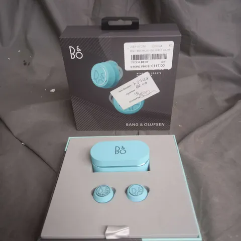 BOXED BANG & OLUFSEN BEOPLAY E8 SPORT TWS EARPHONES - BLUE