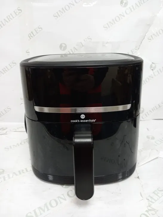 BOXED COOK'S ESSENTIALS 4L AIR FRYER IN BLACK