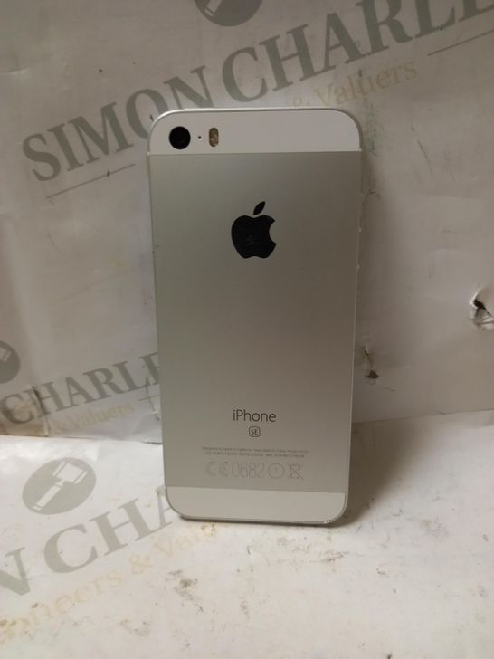 APPLE IPHONE 5 SE - WHITE/SILVER