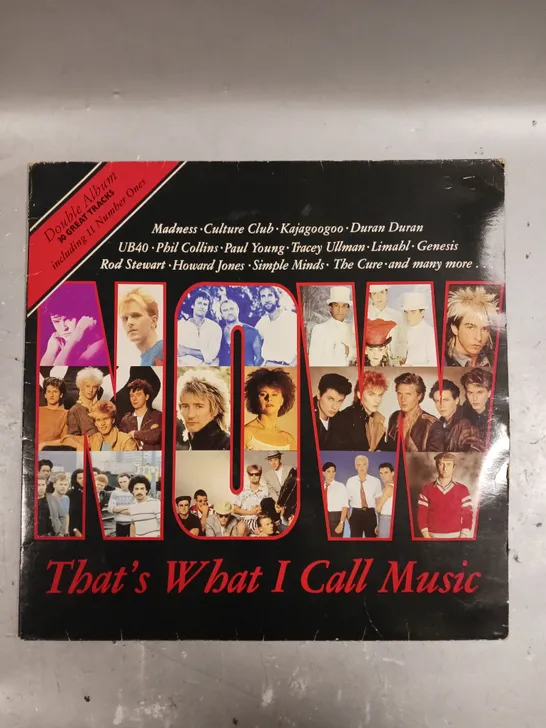 NOW THAT'S WHAT I CALL MUSIC VOL 1 VINYL 