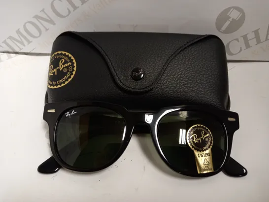 RAY-BAN METEOR BLACK SUNGLASSES