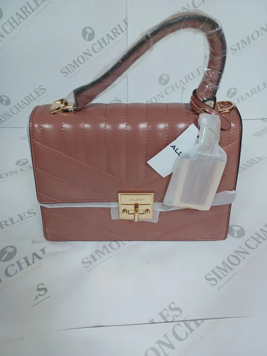 ALDO HAOAMAR SHOULDER BAG IN SALMON PINK 