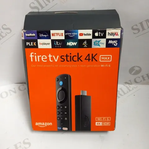 BOXED AMAZON FIRE TV STICK 4K MAX 