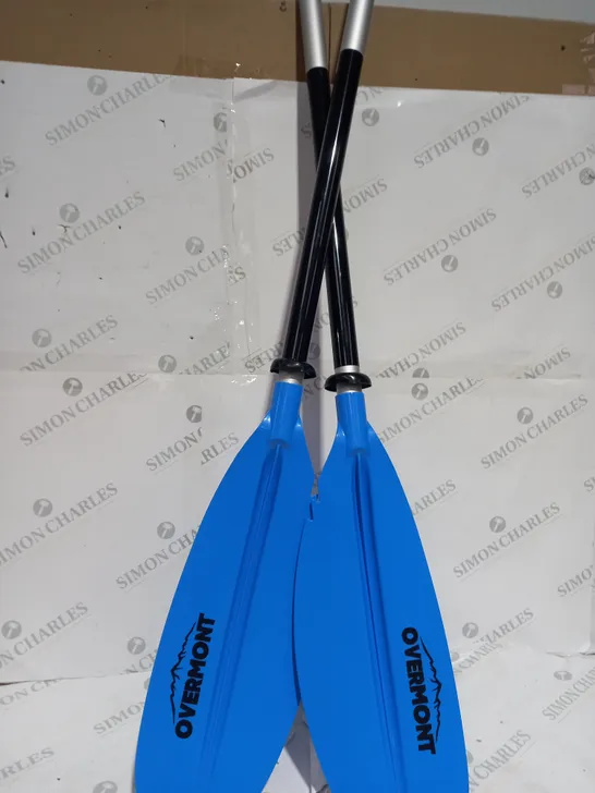 OVERMONT KAYAK PADDLE OAR ALUMINUM ALLOY ADJUSTABLE