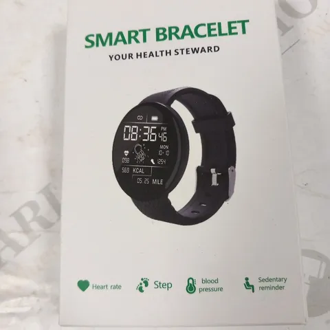 BOXED SMART BRACELET YOUR HEALTH STEWARD