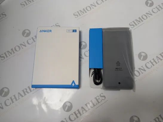 BOXED ANKER POWERCORE ESSENTIAL 20000MAH POWER BANK, WITH CABLE AND USER MANUAL