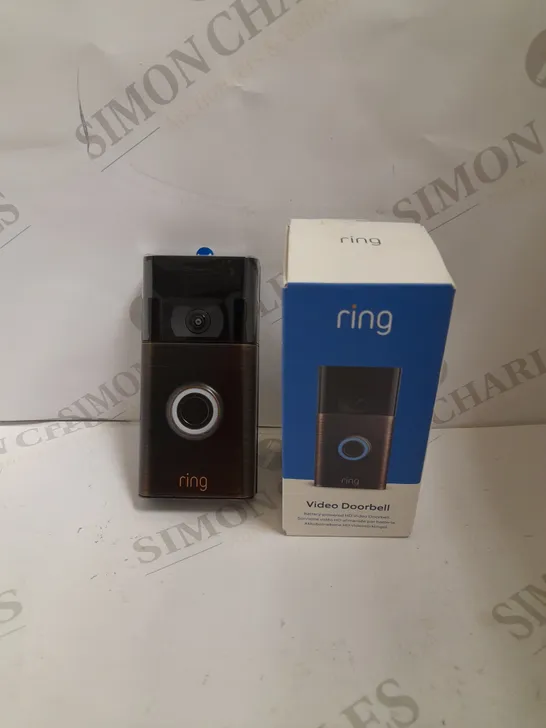 RING 2ND GEN VIDEO DOORBELL - VENETIAN  RRP £89.99