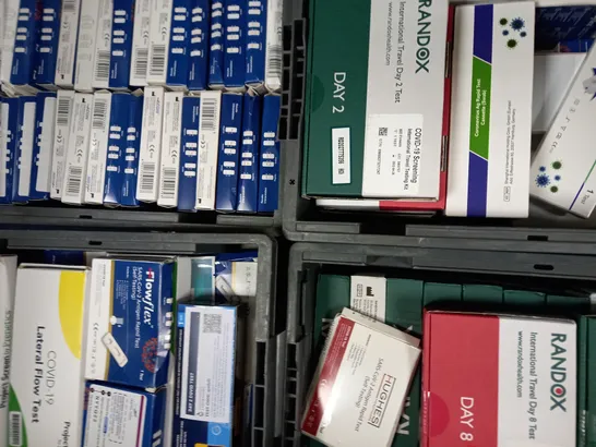 LOT OF APPROXIMATELY 200 PACKS OF COVID-19 TESTS - COLLECTION ONLY