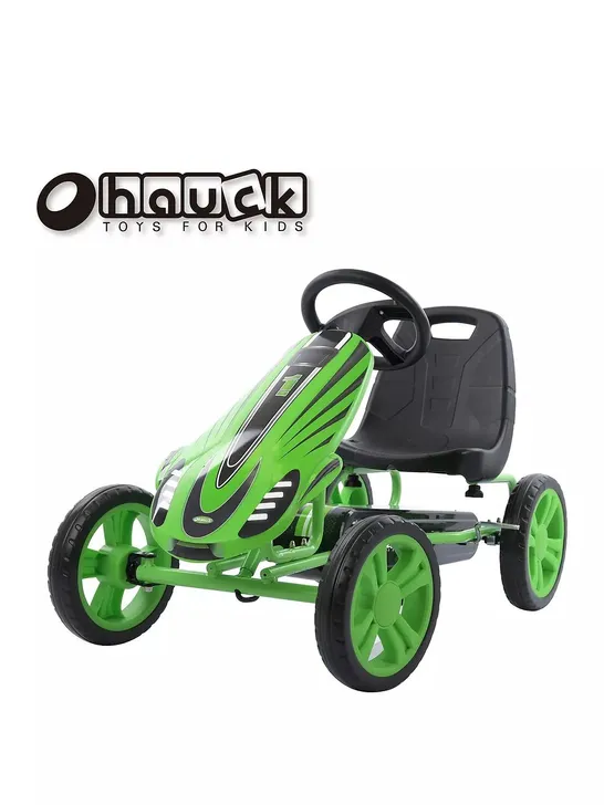 BOXED HAUCK SPEEDSTER GO KART IN GREEN RRP £129.99