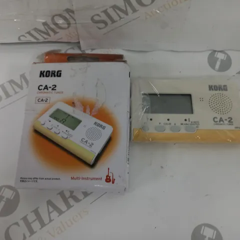 BOXED KORG CA-2 CHROMATIC TUNER