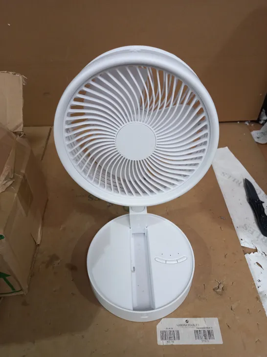 MY FOLDAWAY FLOOR & TABLE FAN - WHITE