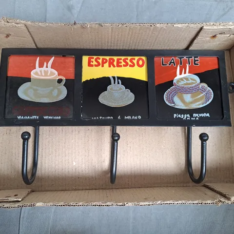 BOXED COFFEE CUP HANGER 
