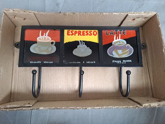 BOXED COFFEE CUP HANGER 