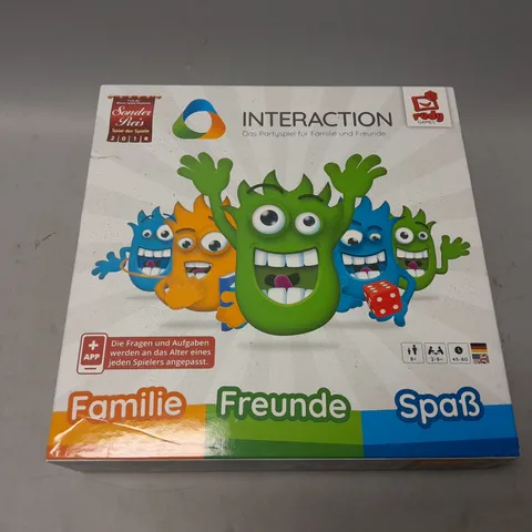 BOXED INTERACTION BOARD GAME