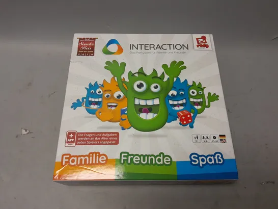 BOXED INTERACTION BOARD GAME