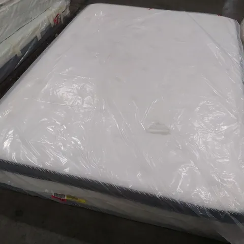 QUALITY BAGGED 4'6" DOUBLE CALTHORPE PILLOW TOP POCKET SPRUNG MATTRESS