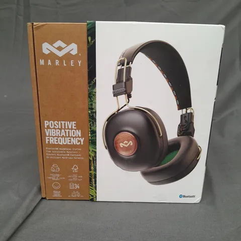 BOXED HOUSE OF MARLEY POSITIVE VIBRATION FREQUENCY HEADPHONES