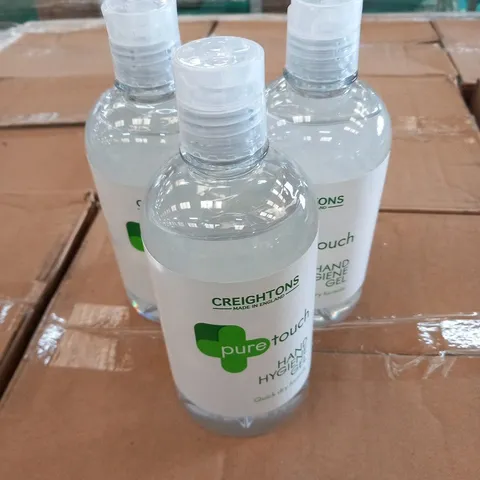 PALLET OF APPROXIMATELY 68 CASES OF 12 CREIGHTONS PURE TOUCH HAND HYGIENE GEL 500ML