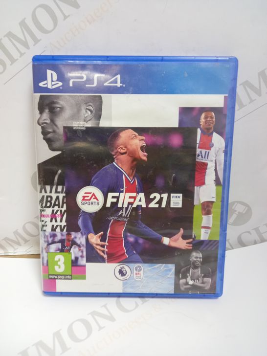 FIFA 21 PLAYSTATION 4 GAME