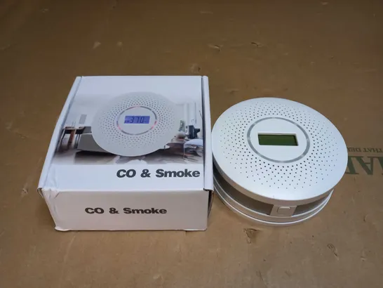 CO AND SMOKE DETECTOR