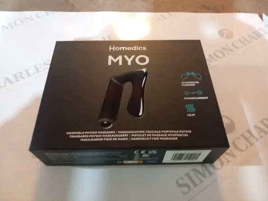 BOXED HOMEDICS MYO HANDHELD PHYSIO MASSAGER 