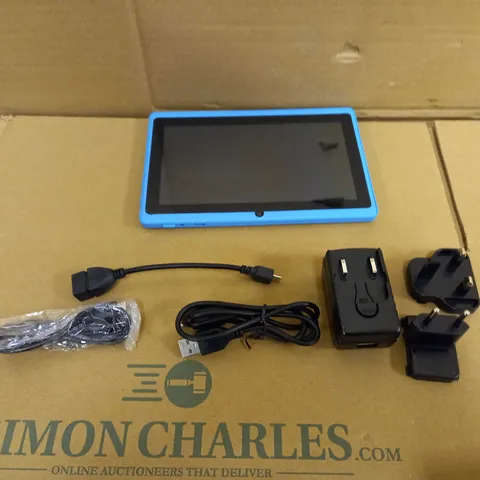 JEJA 7" TABLET BLUE - BOXED WITH ACCESSORIES 
