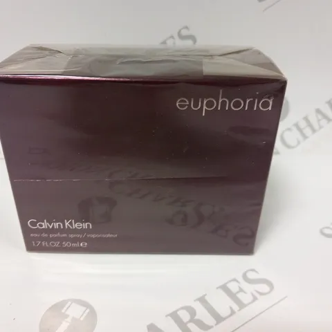 BOXED AND SEALED CALVIN KLEIN EUPHORIA FOR WOMEN EAU DE PARFUM 50ML