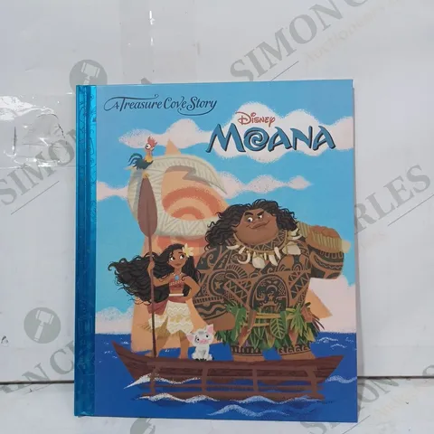 LOT OF APPROXIMATELY 10 ASSORTED TREASURE COVE STORY BOOKS - DISNEY MOANA