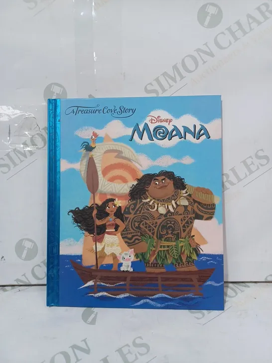 LOT OF APPROXIMATELY 10 ASSORTED TREASURE COVE STORY BOOKS - DISNEY MOANA