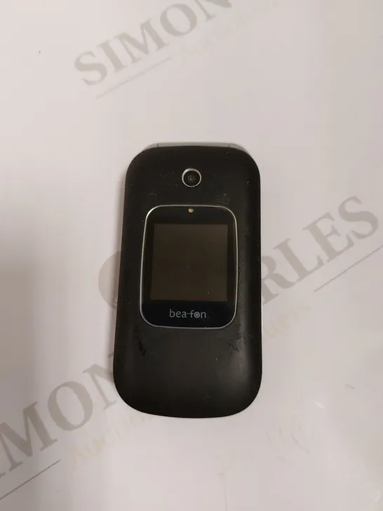 BOXED BEAFON SL652AF BLACK/SILVER FLIP MOBILE PHONE