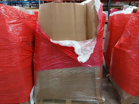 PALLET OF ASSORTED ITEMS INCLUDING: 360MM LIQUID CPU COOLER, AUDIO TURNTABLE, CHILDREN'S SWING, WIRELESS SPEAKER STAND, PLAYHOUSES