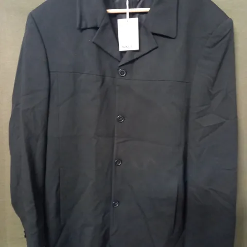 SYLK BLACK JACKET - 44"