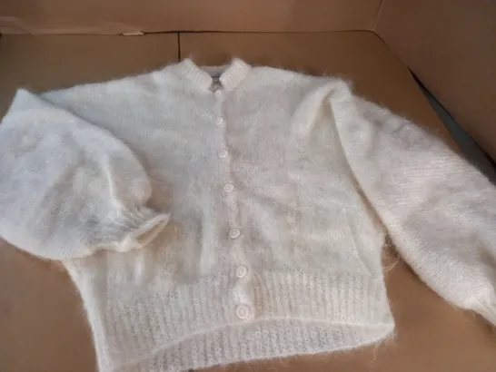 TEMSLEY HAND KNITTED CARDIGAN - SIZE UNSPECIFIED